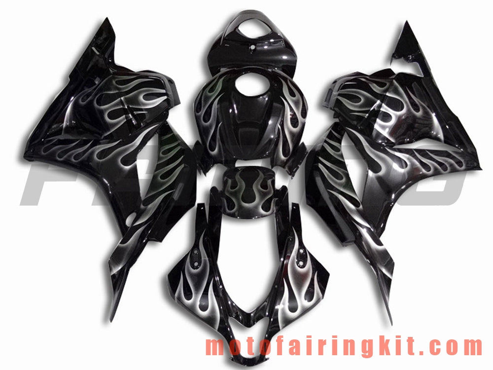 Fairing Kits Fit for CBR600RR 2009 2010 2011 2012 CBR600 RR 09 10 11 12 Plastic ABS Injection Mold Complete Motorcycle Body Aftermarket Bodywork Frame (Black) B011