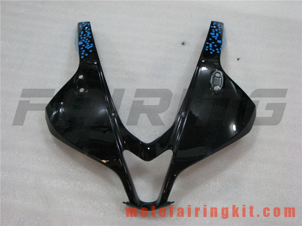 Kits de carenado aptos para CBR600RR 2009 2010 2011 2012 CBR600 RR 09 10 11 12 Molde de inyección de plástico ABS Carrocería completa para motocicleta Carrocería del mercado de accesorios Marco (blanco y negro) B012