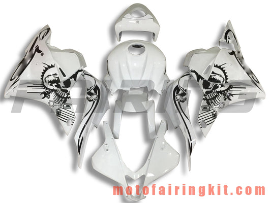 Kits de carenado aptos para CBR600RR 2009 2010 2011 2012 CBR600 RR 09 10 11 12 Molde de inyección de plástico ABS Carrocería completa para motocicleta Carrocería del mercado de accesorios Marco (blanco y negro) B022