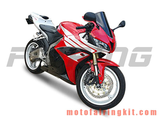 Kits de carenado aptos para CBR600RR 2009 2010 2011 2012 CBR600 RR 09 10 11 12 Molde de inyección de plástico ABS Carrocería completa para motocicleta Marco de carrocería de posventa (rojo y negro) B033