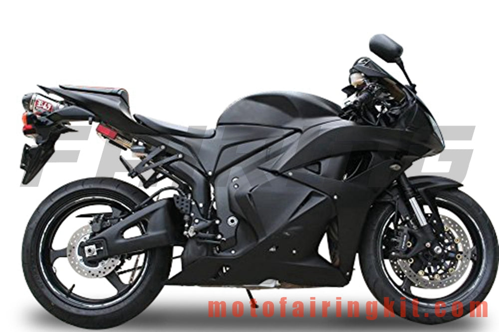 Fairing Kits Fit for CBR600RR 2009 2010 2011 2012 CBR600 RR 09 10 11 12 Plastic ABS Injection Mold Complete Motorcycle Body Aftermarket Bodywork Frame (Black) B034