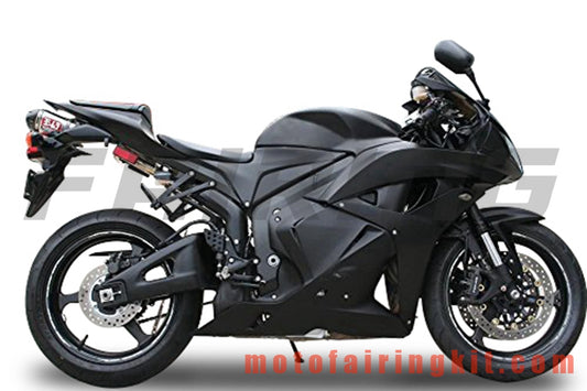 Kits de carenado aptos para CBR600RR 2009 2010 2011 2012 CBR600 RR 09 10 11 12 Molde de inyección de plástico ABS Carrocería completa para motocicleta Carrocería del mercado de accesorios Marco (negro) B034