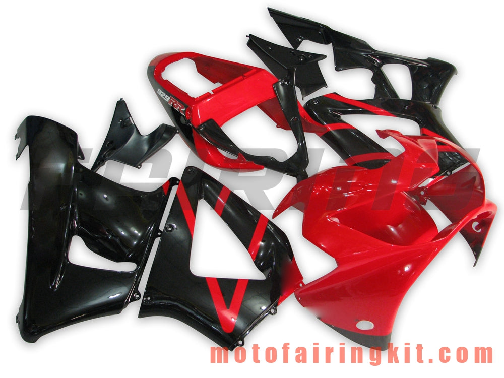 Fairing Kits Fit for CBR900RR 929 2000 2001 CBR900 RR 929 00 01 Plastic ABS Injection Mold Complete Motorcycle Body Aftermarket Bodywork Frame (Black & Red) B025