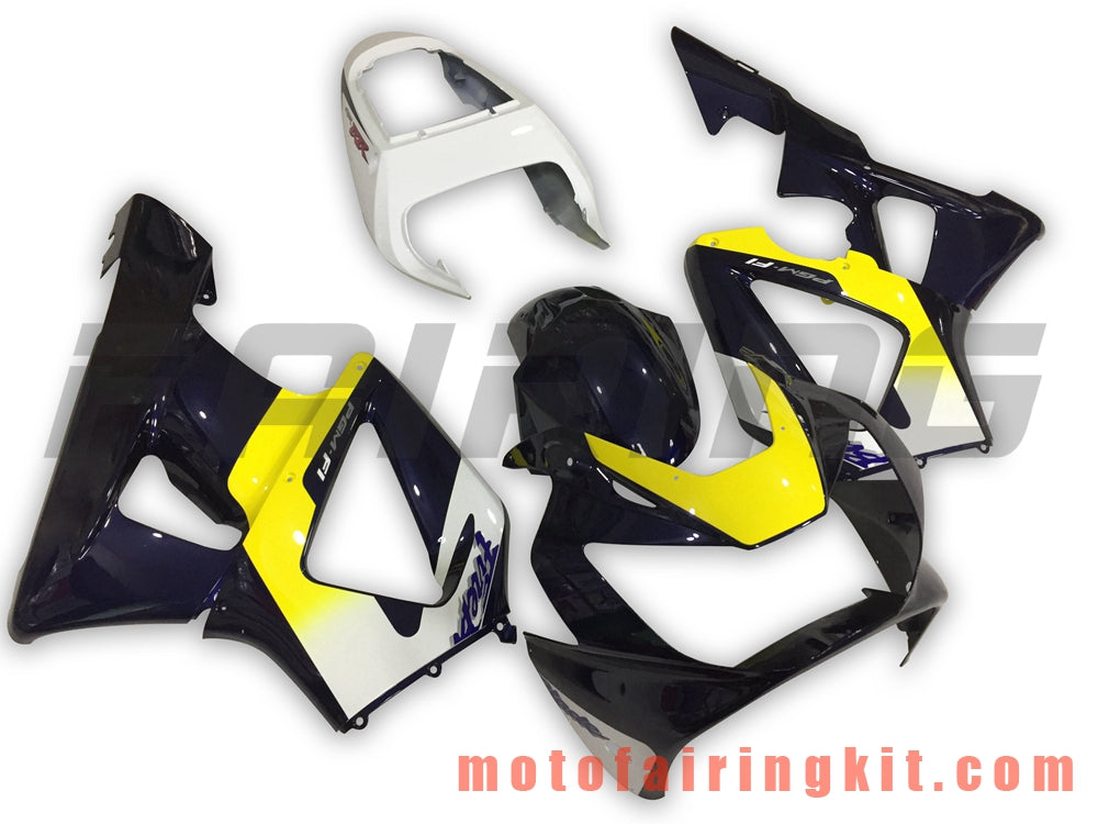 Fairing Kits Fit for CBR900RR 929 2000 2001 CBR900 RR 929 00 01 Plastic ABS Injection Mold Complete Motorcycle Body Aftermarket Bodywork Frame (Blue & Black) B027