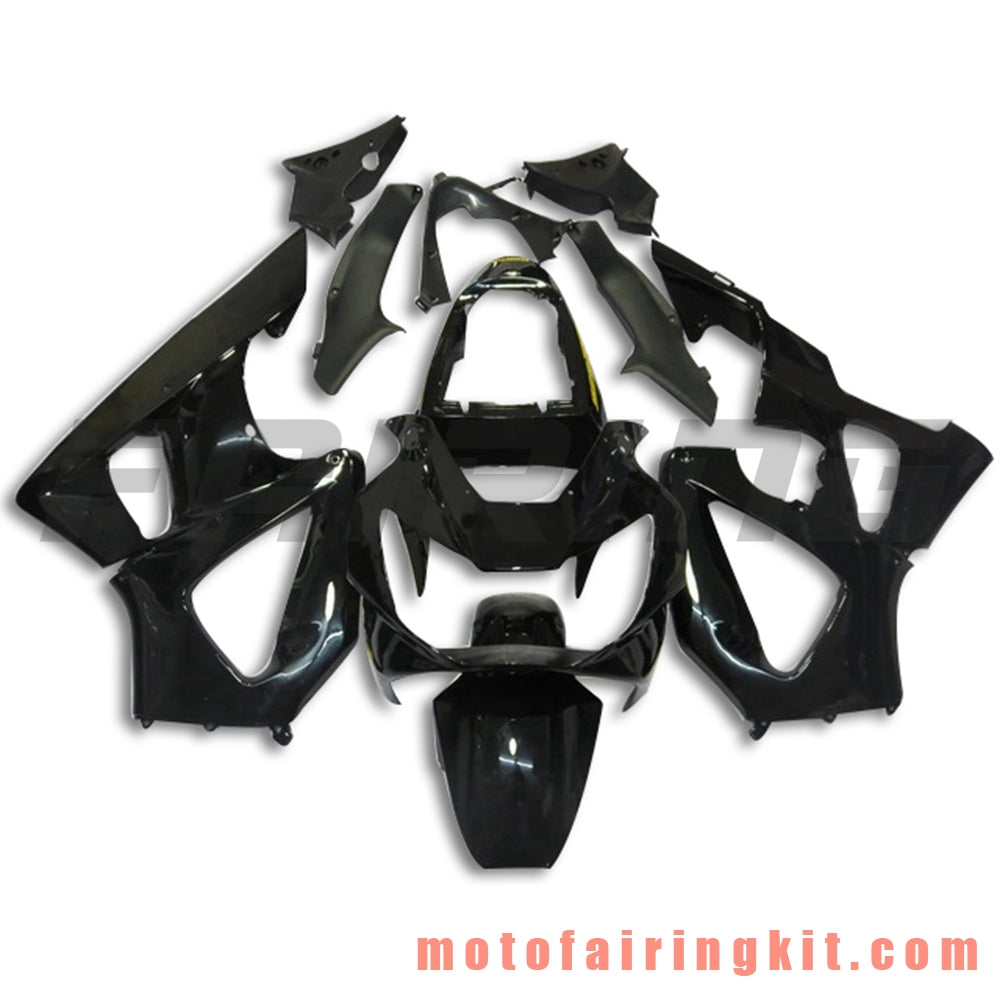 Kits de carenado aptos para CBR900RR 929 2000 2001 CBR900 RR 929 00 01 Molde de inyección de plástico ABS Carrocería completa para motocicleta Marco de carrocería de posventa (negro) B041