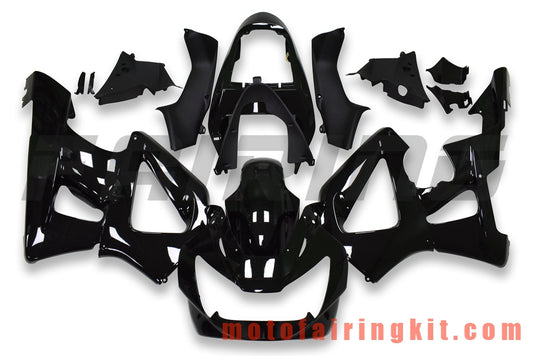 Kits de carenado aptos para CBR900RR 929 2000 2001 CBR900 RR 929 00 01 Molde de inyección de plástico ABS Carrocería completa para motocicleta Marco de carrocería de posventa (negro) B052