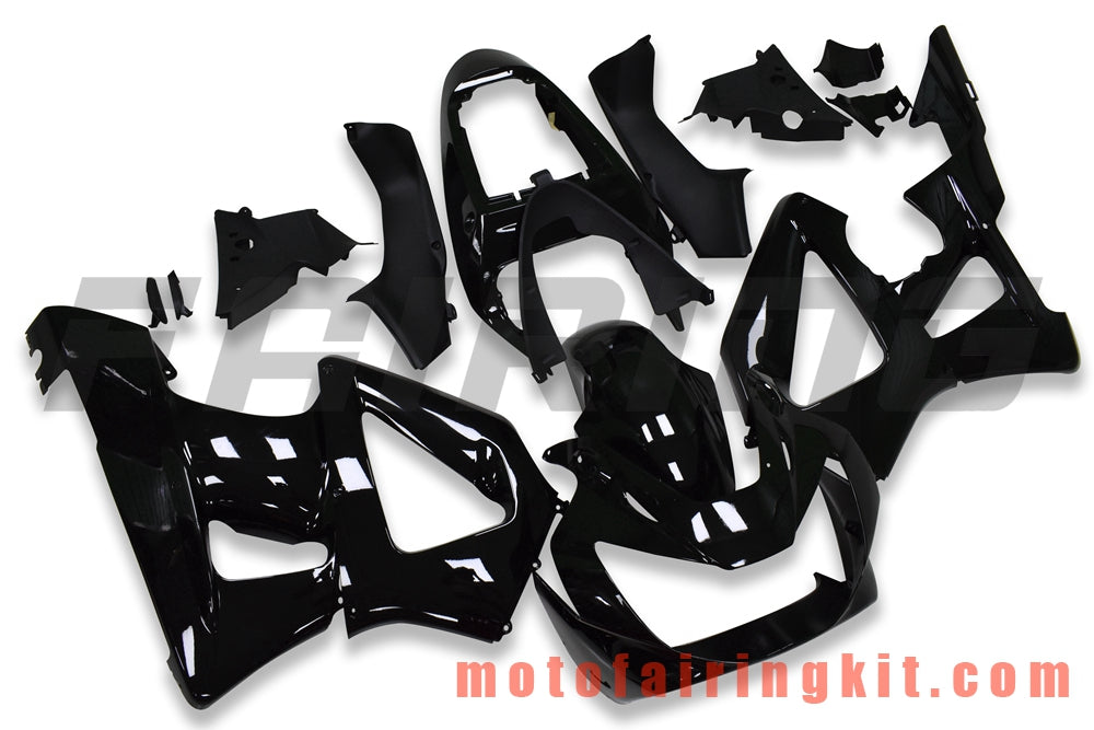 Fairing Kits Fit for CBR900RR 929 2000 2001 CBR900 RR 929 00 01 Plastic ABS Injection Mold Complete Motorcycle Body Aftermarket Bodywork Frame (Black) B052