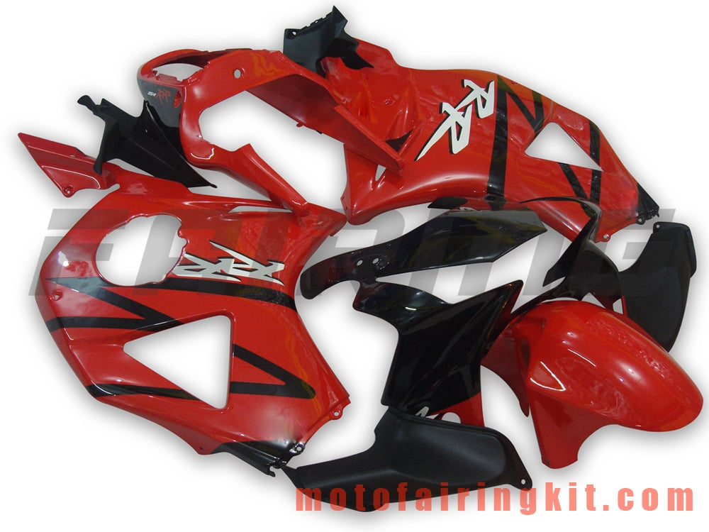 Kits de carenado aptos para CBR900RR 954 2002 2003 CBR900 RR 954 02 03 Molde de inyección de plástico ABS Carrocería completa para motocicleta Marco de carrocería de posventa (rojo y negro) B002