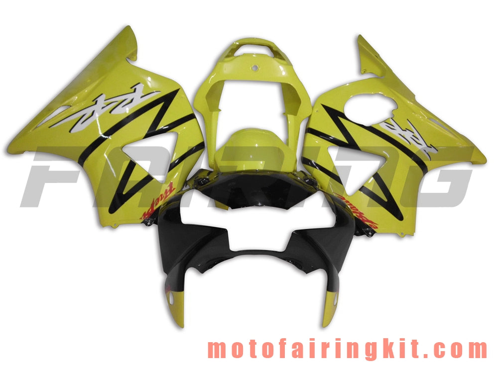 Kits de carenado aptos para CBR900RR 954 2002 2003 CBR900 RR 954 02 03 Molde de inyección de plástico ABS Carrocería completa para motocicleta Carrocería del mercado de accesorios Marco (amarillo y negro) B003