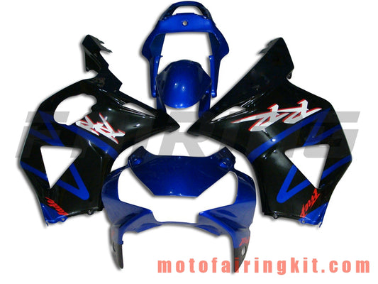 Kits de carenado aptos para CBR900RR 954 2002 2003 CBR900 RR 954 02 03 Molde de inyección de plástico ABS Carrocería completa para motocicleta Marco de carrocería de posventa (azul y negro) B006