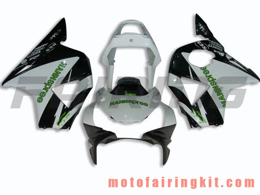 Kits de carenado aptos para CBR900RR 954 2002 2003 CBR900 RR 954 02 03 Molde de inyección de plástico ABS Carrocería completa para motocicleta Marco de carrocería de posventa (blanco y negro) B007