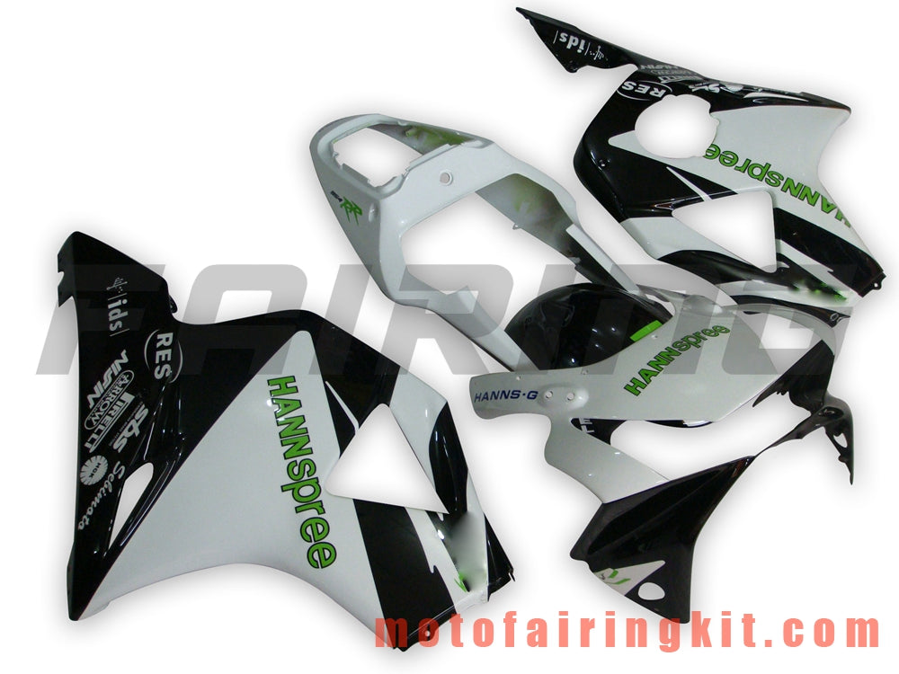 Kits de carenado aptos para CBR900RR 954 2002 2003 CBR900 RR 954 02 03 Molde de inyección de plástico ABS Carrocería completa para motocicleta Marco de carrocería de posventa (blanco y negro) B007