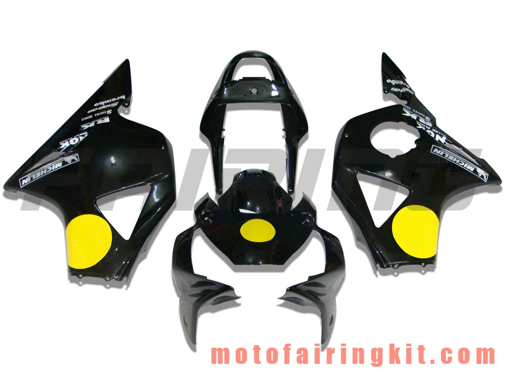 Fairing Kits Fit for CBR900RR 954 2002 2003 CBR900 RR 954 02 03 Plastic ABS Injection Mold Complete Motorcycle Body Aftermarket Bodywork Frame (Black & Yellow) B010