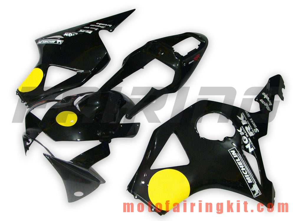 Kits de carenado aptos para CBR900RR 954 2002 2003 CBR900 RR 954 02 03 Molde de inyección de plástico ABS Carrocería completa para motocicleta Marco de carrocería de posventa (negro y amarillo) B010