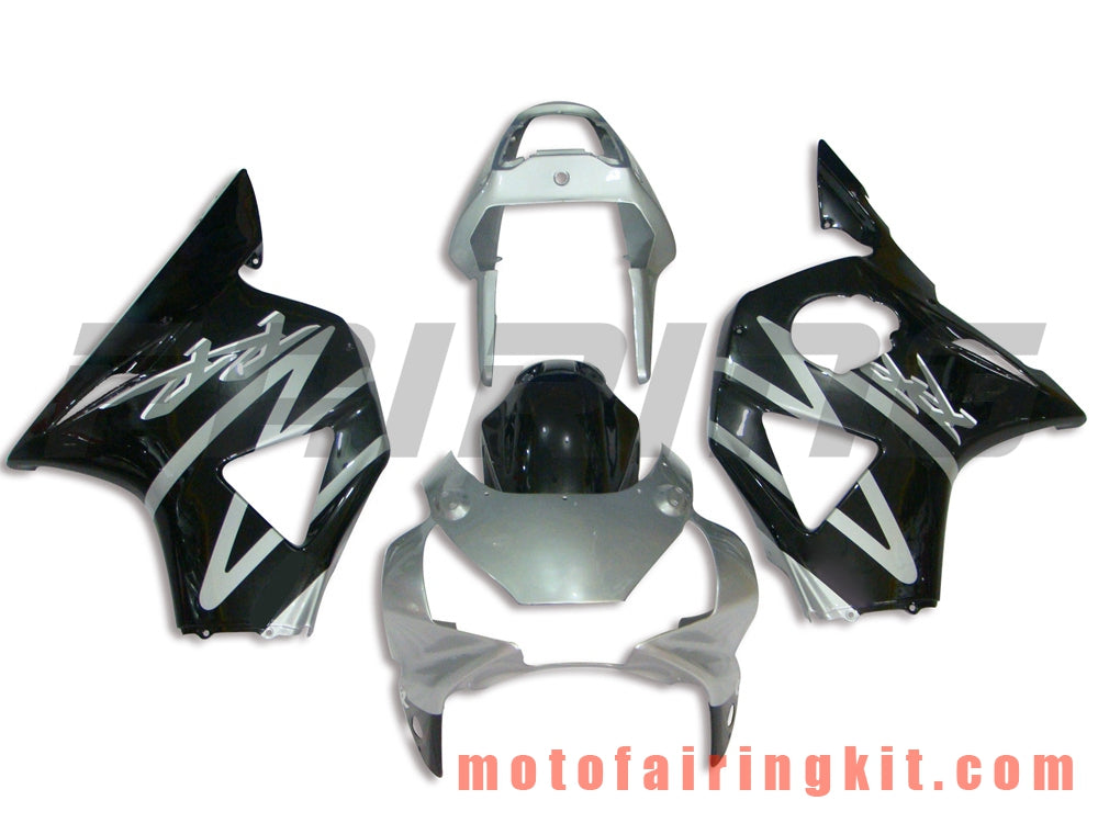 Fairing Kits Fit for CBR900RR 954 2002 2003 CBR900 RR 954 02 03 Plastic ABS Injection Mold Complete Motorcycle Body Aftermarket Bodywork Frame (Black & Silver) B012