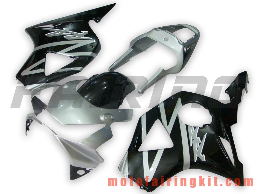 Fairing Kits Fit for CBR900RR 954 2002 2003 CBR900 RR 954 02 03 Plastic ABS Injection Mold Complete Motorcycle Body Aftermarket Bodywork Frame (Black & Silver) B012