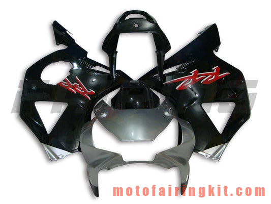 Kits de carenado aptos para CBR900RR 954 2002 2003 CBR900 RR 954 02 03 Molde de inyección de plástico ABS Carrocería completa para motocicleta Marco de carrocería de posventa (negro y plateado) B013