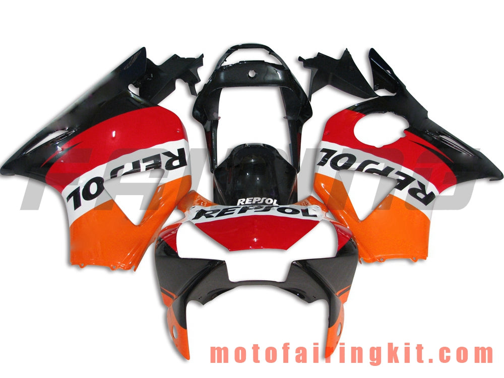 Kits de carenado aptos para CBR900RR 954 2002 2003 CBR900 RR 954 02 03 Molde de inyección de plástico ABS Carrocería completa para motocicleta Marco de carrocería de posventa (naranja y negro) B015