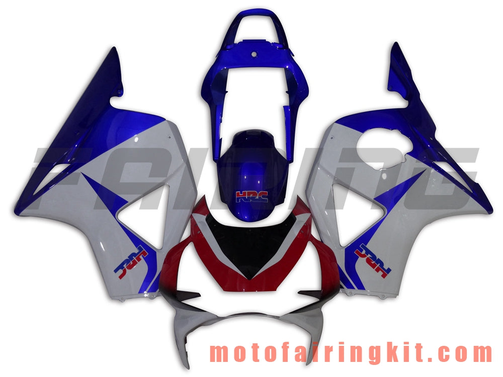 フェアリングキット CBR900RR 954 2002 2003 CBR900 RR 954 02 03 プラスチック ABS 射出成形 完全なオートバイボディ アフターマーケットボディワークフレーム (ブルー &amp; ホワイト) B020