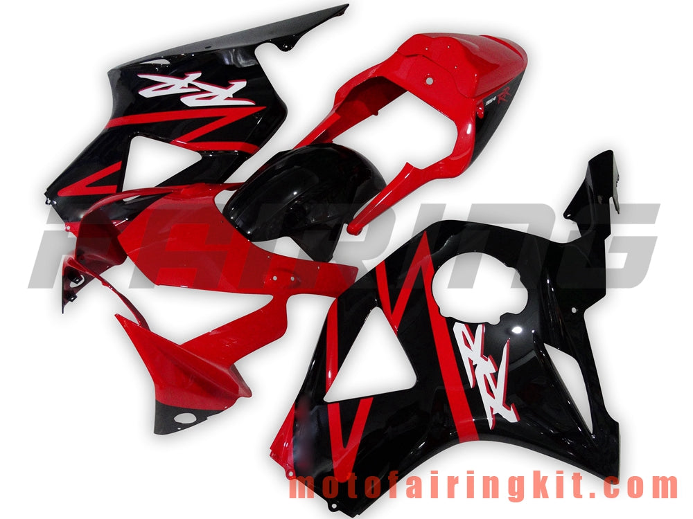 Fairing Kits Fit for CBR900RR 954 2002 2003 CBR900 RR 954 02 03 Plastic ABS Injection Mold Complete Motorcycle Body Aftermarket Bodywork Frame (Red & Black) B021