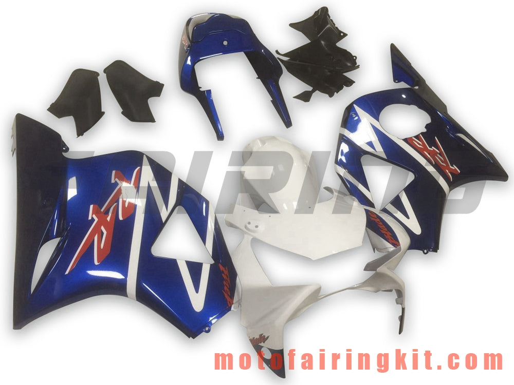 Fairing Kits Fit for CBR900RR 954 2002 2003 CBR900 RR 954 02 03 Plastic ABS Injection Mold Complete Motorcycle Body Aftermarket Bodywork Frame (Blue & White) B023