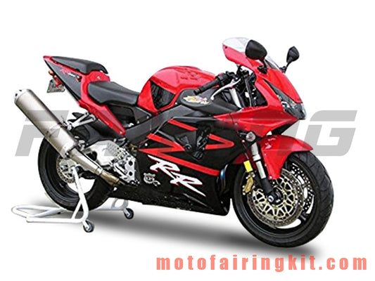 Fairing Kits Fit for CBR900RR 954 2002 2003 CBR900 RR 954 02 03 Plastic ABS Injection Mold Complete Motorcycle Body Aftermarket Bodywork Frame (Red & Black) B031