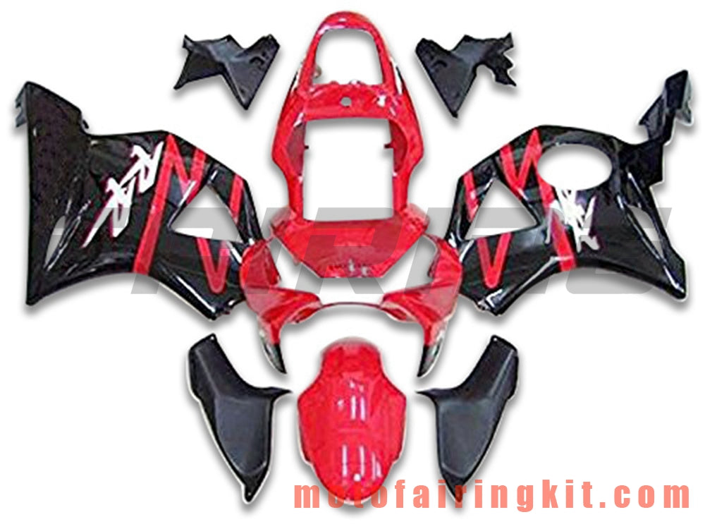 Fairing Kits Fit for CBR900RR 954 2002 2003 CBR900 RR 954 02 03 Plastic ABS Injection Mold Complete Motorcycle Body Aftermarket Bodywork Frame (Red & Black) B031