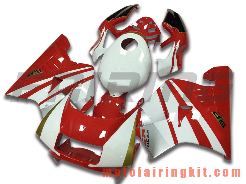 Fairing Kits Fit for NSR250R MC21 SP P3 1990 1991 1992 1993 NSR250 R 90 - 93 Plastic ABS Injection Mold Complete Motorcycle Body Aftermarket Bodywork Frame (Red & White) B004