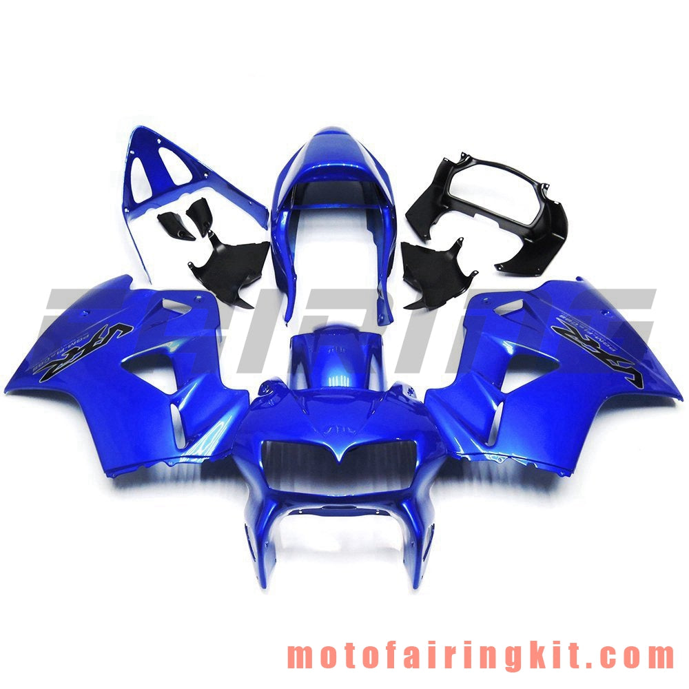 Fairing Kits Fit for VFR800 RC46 2002 - 2012 VFR800 RC46 02 - 12 Plastic ABS Injection Mold Complete Motorcycle Body Aftermarket Bodywork Frame (Blue) B002