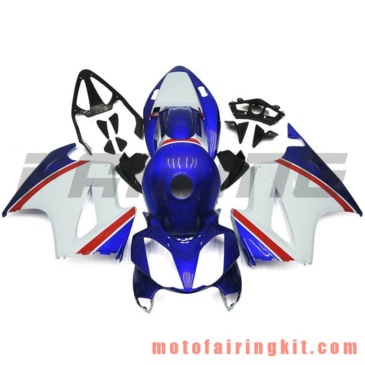 Kits de carenado aptos para VFR800 RC46 2002 - 2012 VFR800 RC46 02 - 12 Molde de inyección de plástico ABS Carrocería completa para motocicleta Carrocería del mercado de accesorios Marco (azul y blanco) B006