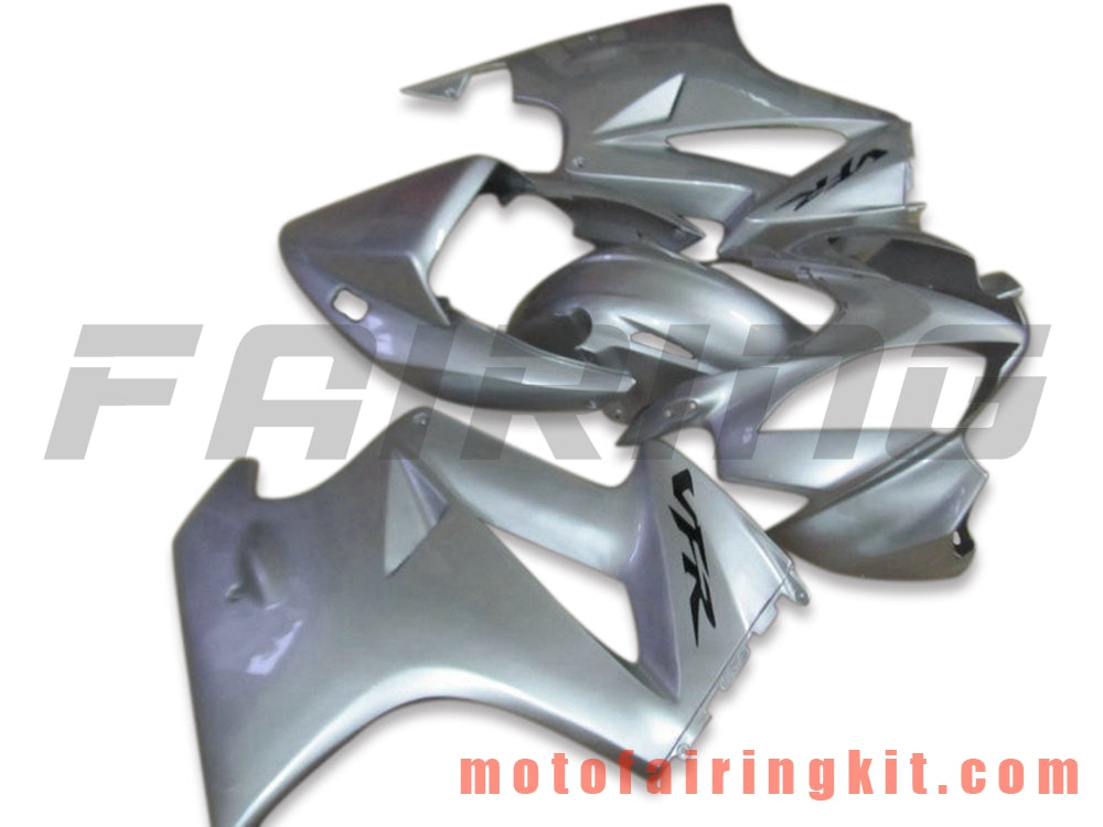 フェアリングキット VFR800 RC46 2002 - 2012 VFR800 RC46 02 - 12 プラスチック ABS 射出成形 完全なオートバイボディ アフターマーケットボディワークフレーム (シルバー) B010