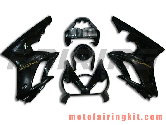 Fairing Kits Fit for Daytona 675 2006 2007 2008 675 06 07 08 Plastic ABS Injection Mold Complete Motorcycle Body Aftermarket Bodywork Frame (Black) B004