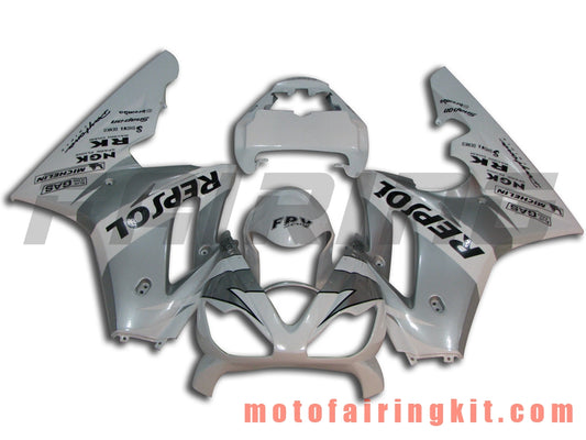 Kits de carenado aptos para Daytona 675 2006 2007 2008 675 06 07 08 Molde de inyección de plástico ABS Carrocería completa para motocicleta Carrocería del mercado de accesorios Marco (plata y blanco) B009