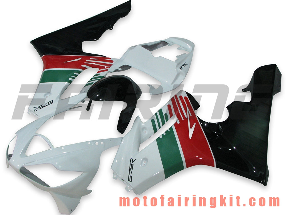 Kits de carenado aptos para Daytona 675 2006 2007 2008 675 06 07 08 Molde de inyección de plástico ABS Carrocería completa para motocicleta Marco de carrocería de posventa (blanco y negro) B010