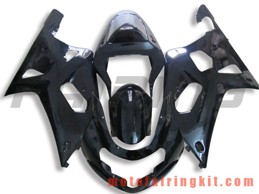 Fairing Kits Fit for GSXR1000 2000 2001 2002 GSXR 1000 00 01 02 Plastic ABS Injection Mold Complete Motorcycle Body Aftermarket Bodywork Frame (Black) B123