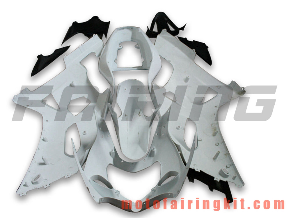 Fairing Kits Fit for GSXR1000 2000 2001 2002 GSXR 1000 00 01 02 Plastic ABS Injection Mold Complete Motorcycle Body Aftermarket Bodywork Frame (Unpainted) BBB1