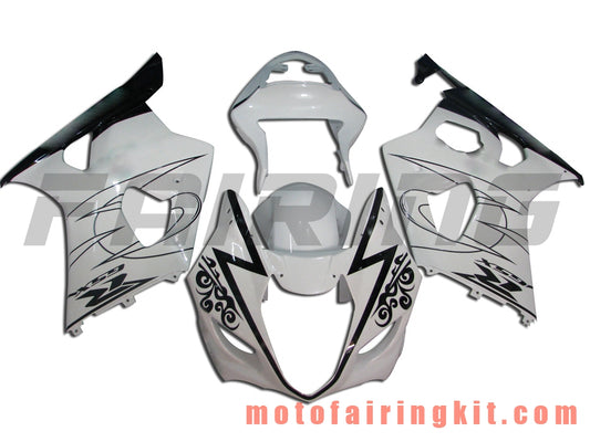 Kits de carenado aptos para GSXR1000 K3 2003 2004 GSXR 1000 GSX R1000 K3 03 04 Molde de inyección de plástico ABS Carrocería completa para motocicleta Marco de carrocería de posventa (blanco y negro) B041