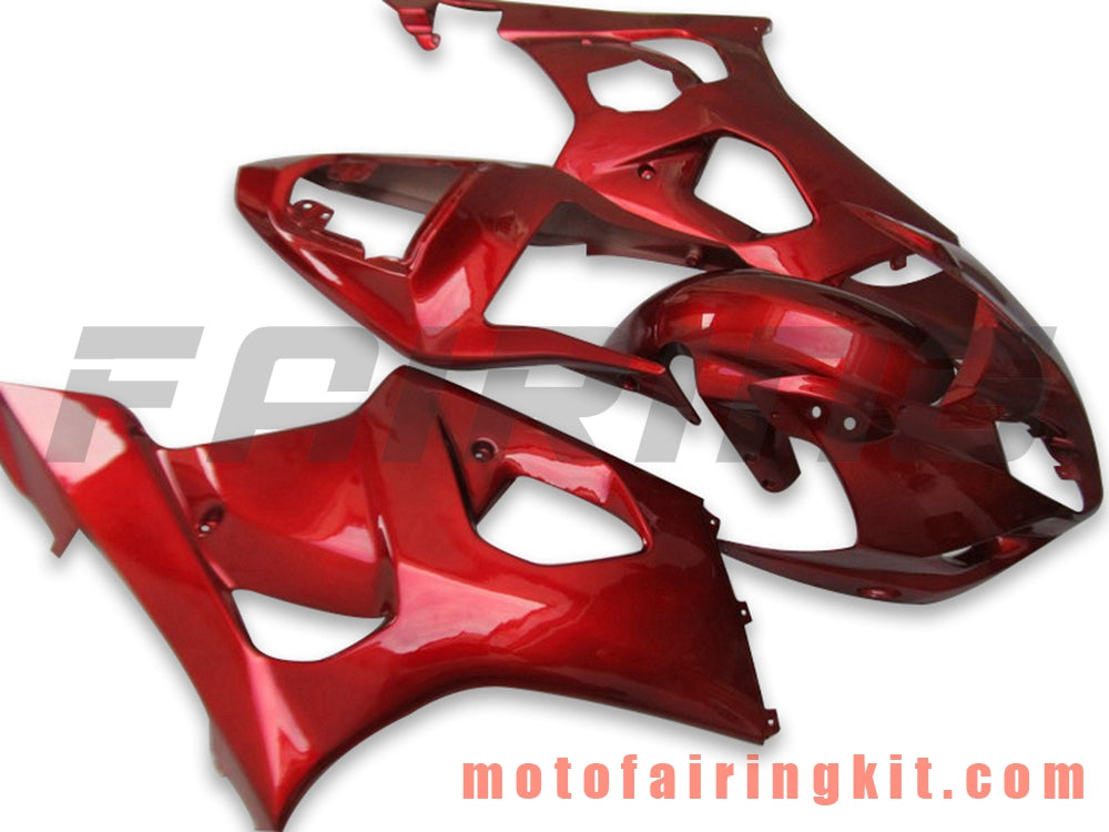 Kits de carenado aptos para GSXR1000 K3 2003 2004 GSXR 1000 GSX R1000 K3 03 04 Molde de inyección de plástico ABS Carrocería completa para motocicleta Marco de carrocería de posventa (naranja) B077