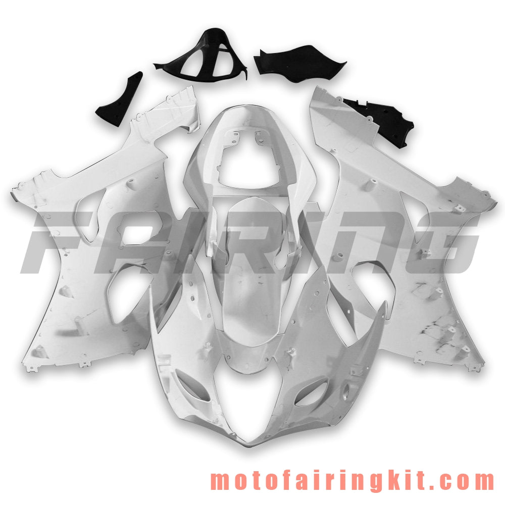 Fairing Kits Fit for GSXR1000 K3 2003 2004 GSXR 1000 GSX R1000 K3 03 04 Plastic ABS Injection Mold Complete Motorcycle Body Aftermarket Bodywork Frame (Unpainted) BBB1