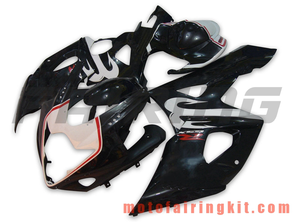 Fairing Kits Fit for GSXR1000 K5 2005 2006 GSXR 1000 GSX R1000 K5 05 06 Plastic ABS Injection Mold Complete Motorcycle Body Aftermarket Bodywork Frame (Black & White) B028