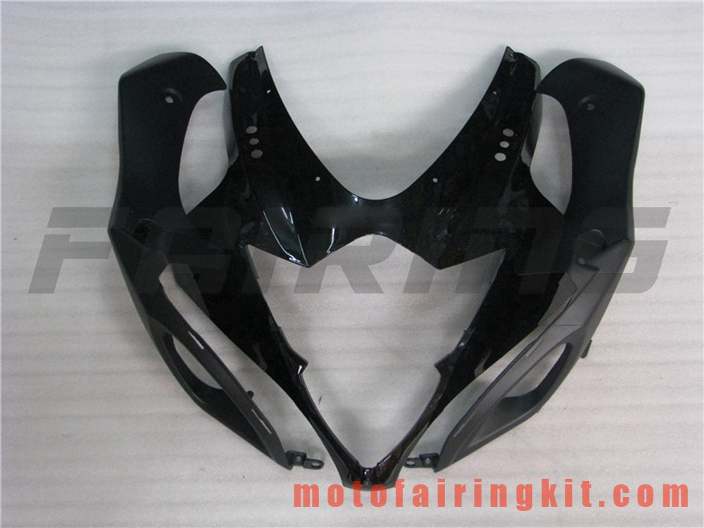 Fairing Kits Fit for GSXR1000 K5 2005 2006 GSXR 1000 GSX R1000 K5 05 06 Plastic ABS Injection Mold Complete Motorcycle Body Aftermarket Bodywork Frame (Black) B041