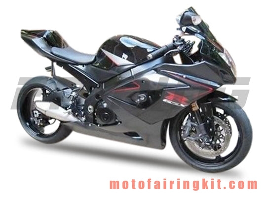 フェアリングキット GSXR1000 K5 2005 2006 GSXR 1000 GSX R1000 K5 05 06 プラスチック ABS 射出成型 完全なオートバイボディ アフターマーケットボディワークフレーム (ブラック) B094