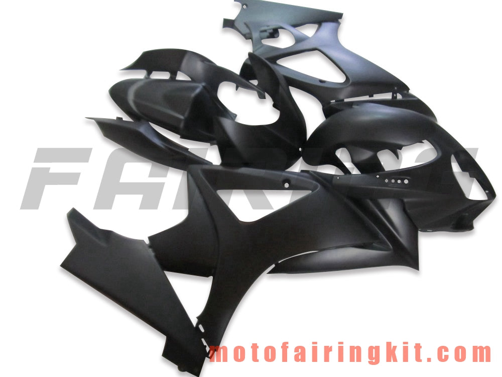 Kits de carenado aptos para GSXR1000 K7 2007 2008 GSXR 1000 GSX R1000 K7 07 08 Molde de inyección de plástico ABS Carrocería completa para motocicleta Marco de carrocería de posventa (negro) B070