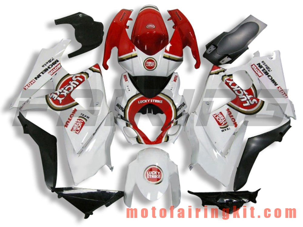 Fairing Kits Fit for GSXR1000 K7 2007 2008 GSXR 1000 GSX R1000 K7 07 08 Plastic ABS Injection Mold Complete Motorcycle Body Aftermarket Bodywork Frame (White & Red) B073