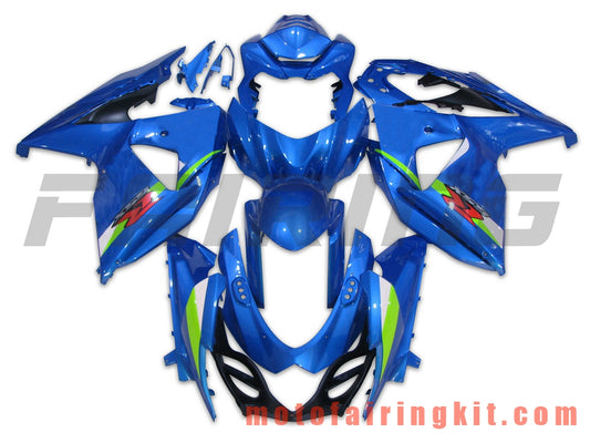 Fairing Kits Fit for GSXR1000 K9 2009 2010 2011 2012 2013 2014 2015 2016 Plastic ABS Injection Mold Complete Motorcycle Body Aftermarket Bodywork Frame (Blue) B017