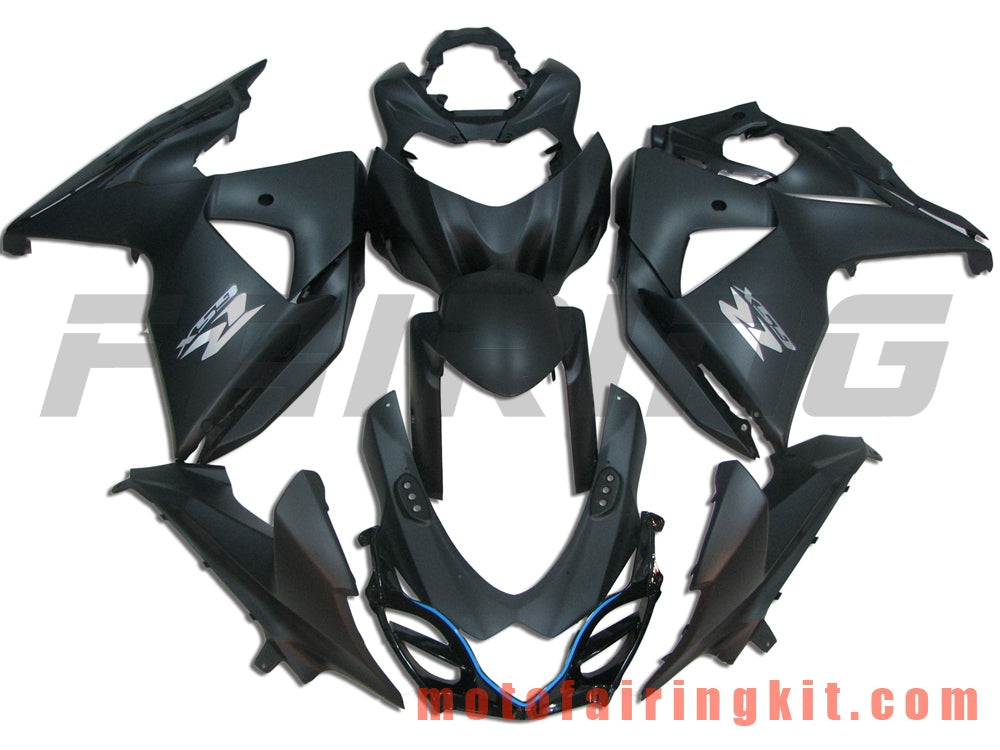 フェアリングキット GSXR1000 K9 2009 2010 2011 2012 2013 2014 2015 2016 プラスチック ABS 射出成形 完全なオートバイボディ アフターマーケットボディワークフレーム (ブラック) B021