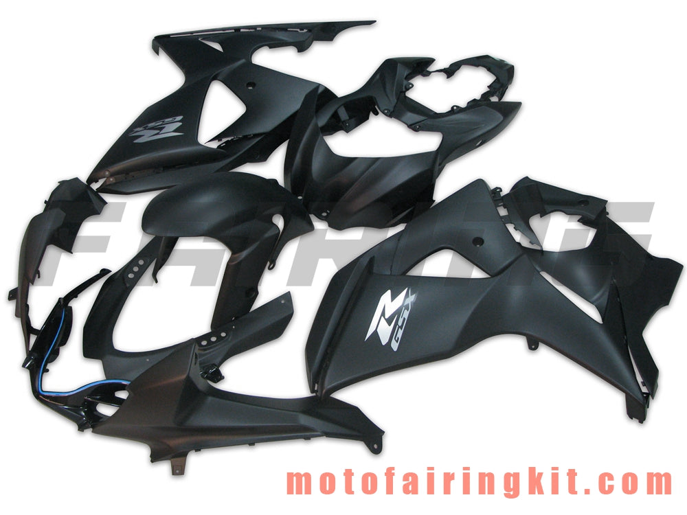 フェアリングキット GSXR1000 K9 2009 2010 2011 2012 2013 2014 2015 2016 プラスチック ABS 射出成形 完全なオートバイボディ アフターマーケットボディワークフレーム (ブラック) B021