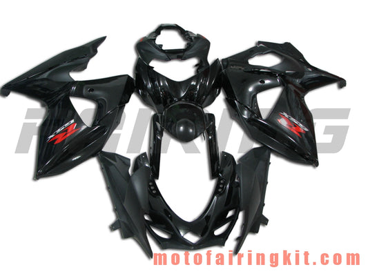 Fairing Kits Fit for GSXR1000 K9 2009 2010 2011 2012 2013 2014 2015 2016 Plastic ABS Injection Mold Complete Motorcycle Body Aftermarket Bodywork Frame (Black) B022