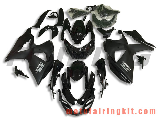 Kits de carenado aptos para GSXR1000 K9 2009 2010 2011 2012 2013 2014 2015 2016 Molde de inyección de plástico ABS Carrocería completa para motocicleta Marco de carrocería de posventa (negro) B036