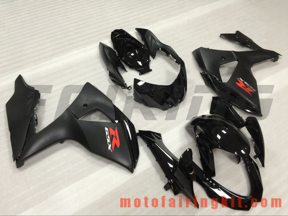 フェアリングキット GSXR1000 K9 2009 2010 2011 2012 2013 2014 2015 2016 プラスチック ABS 射出成形 完全なオートバイボディ アフターマーケットボディワークフレーム (ブラック) B038